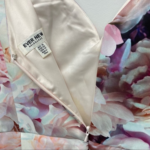 Ever New Melbourne Floral Pattern V-Neck Dress - Picture 5 of 7